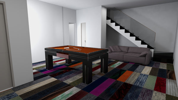($1.19 Sq Ft) - Assorted Multi Color Plank Peel & Stick Carpet Tiles