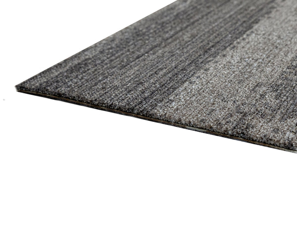 ($1.19 Sq Ft) - Assorted Multi Color Plank Peel & Stick Carpet Tiles